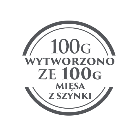 100 % mieso z szynki